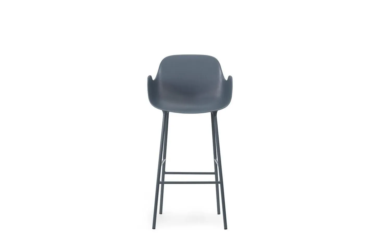Normann Copenhagen - Form Bar Armchair 75 cm Steel