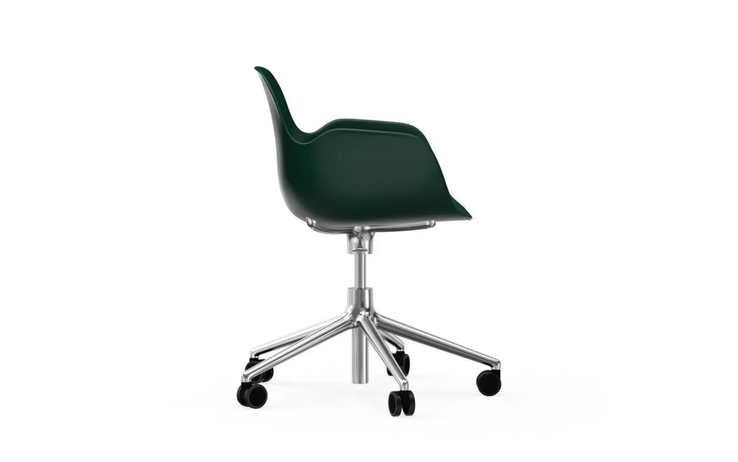 Normann Copenhagen - Form Armchair Swivel 5W Gas Lift Alu