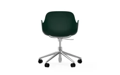 Normann Copenhagen - Form Armchair Swivel 5W Gas Lift Alu