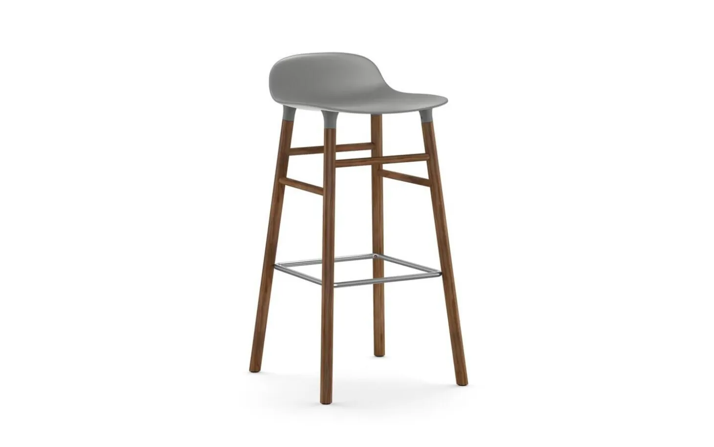 Normann Copenhagen - Form Barstool 75 cm Walnut