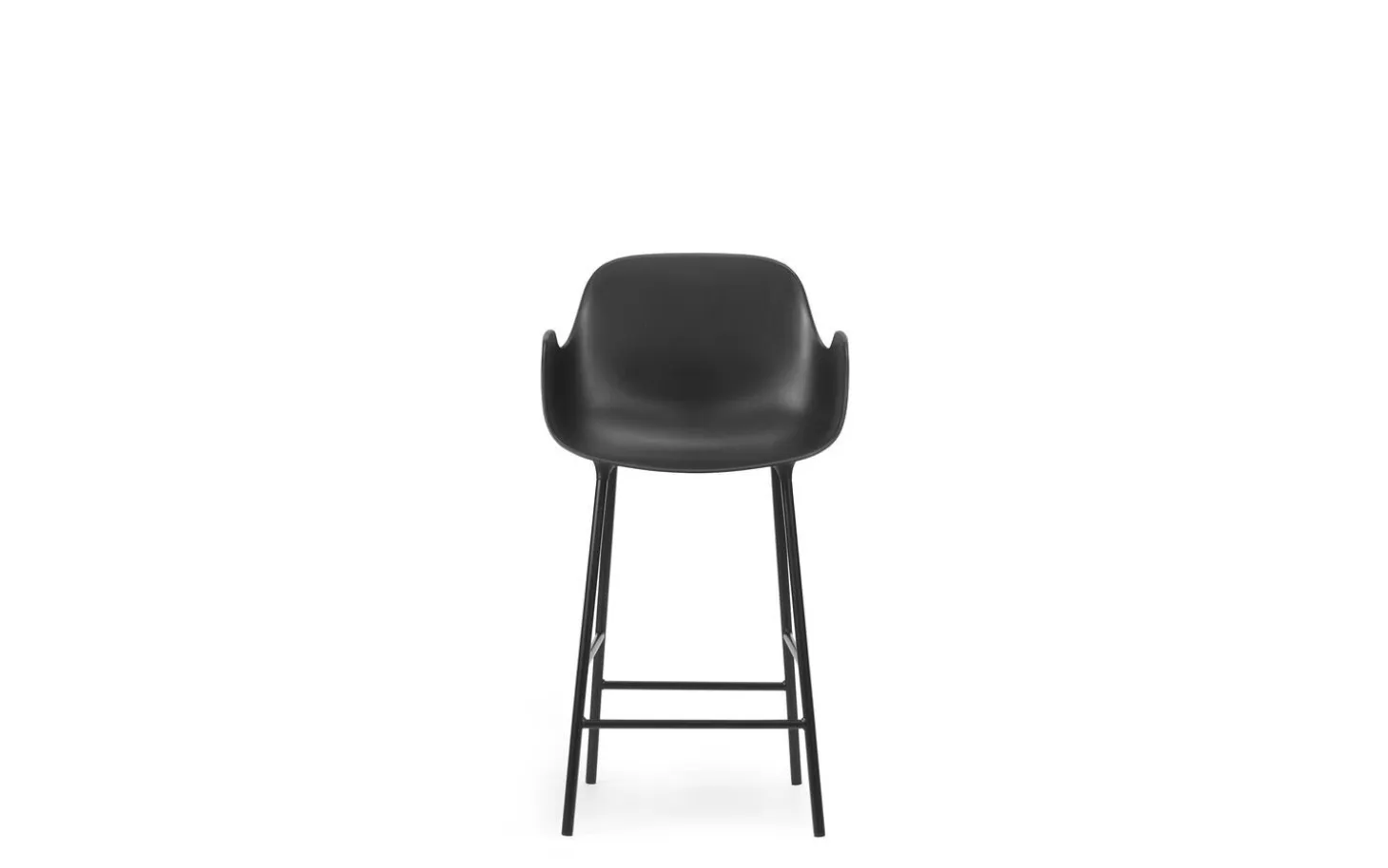 Normann Copenhagen - Form Bar Armchair 65 cm Steel