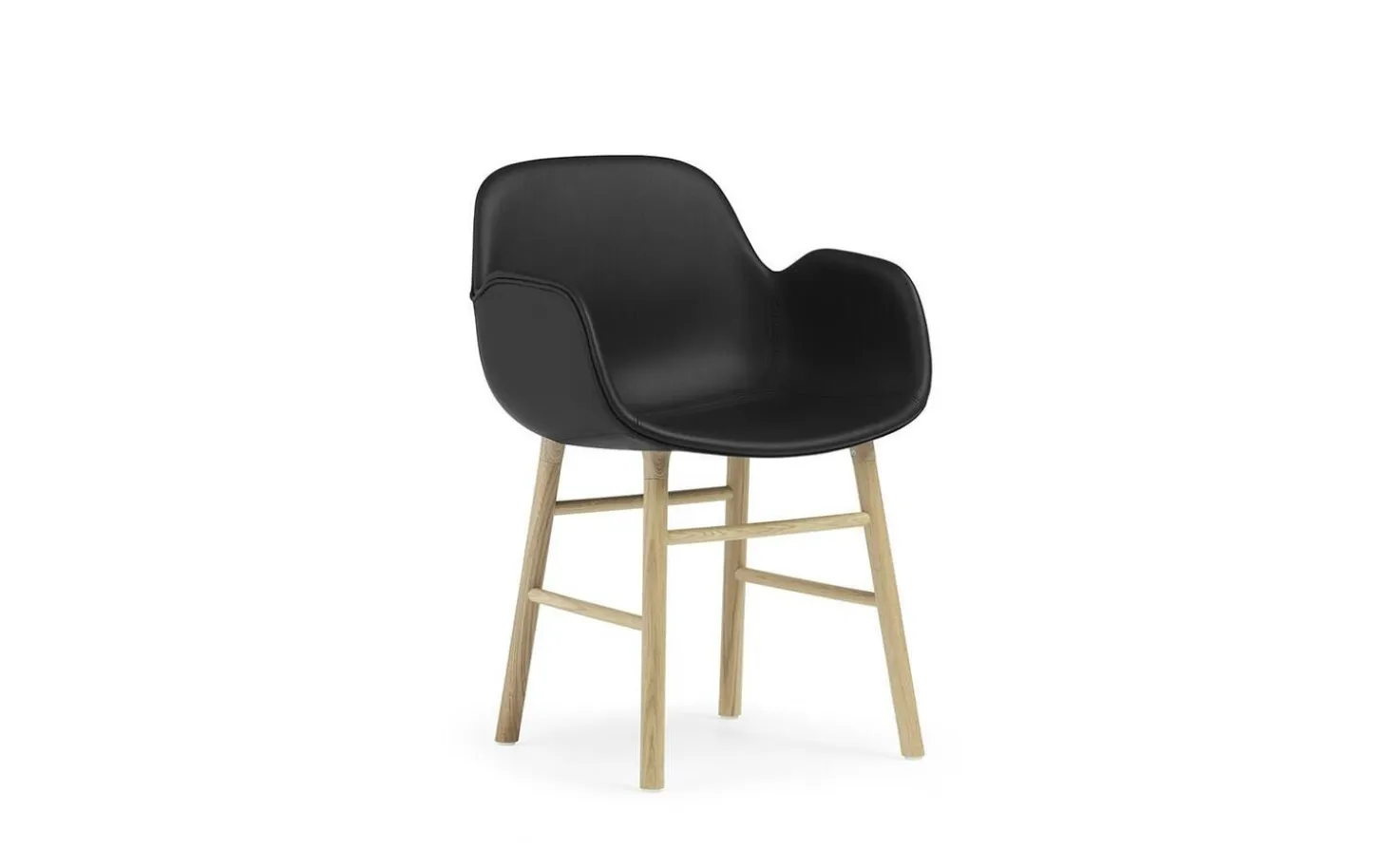 Normann Copenhagen - Form Armchair Full Upholstery Oak