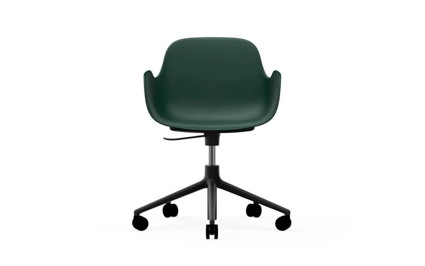 Normann Copenhagen - Form Armchair Swivel 5W Gas Lift Black Alu