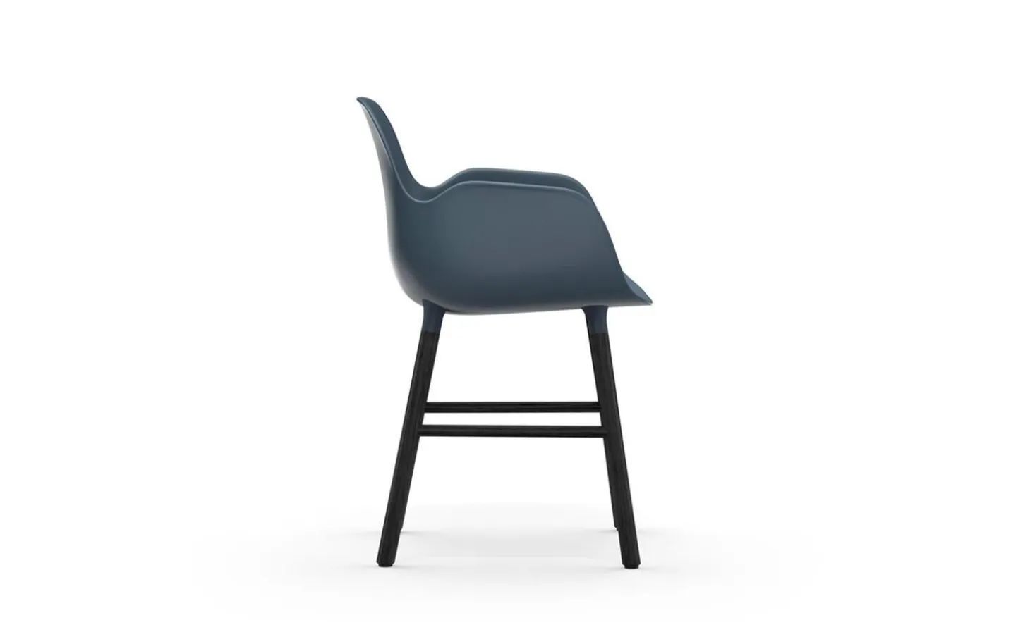 Normann Copenhagen - Form Armchair Black Oak