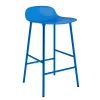 Normann Copenhagen - Form Barstool 65 cm - Blå/Stål