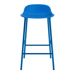 Normann Copenhagen - Form Barstool 65 cm - Blå/Stål