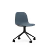 Normann Copenhagen - Form Chair Swivel 4W Black Alu