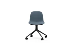 Normann Copenhagen - Form Chair Swivel 4W Black Alu