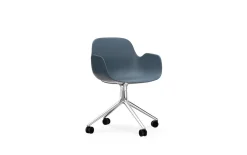 Normann Copenhagen - Form Armchair Swivel 4W Alu