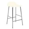Normann Copenhagen - Form Barstool 65 cm - Creme/krom