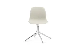Normann Copenhagen - Form Chair Swivel 4L Full Uph. Alu