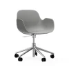 Normann Copenhagen - Form Armchair Swivel 5W Gas Lift Alu