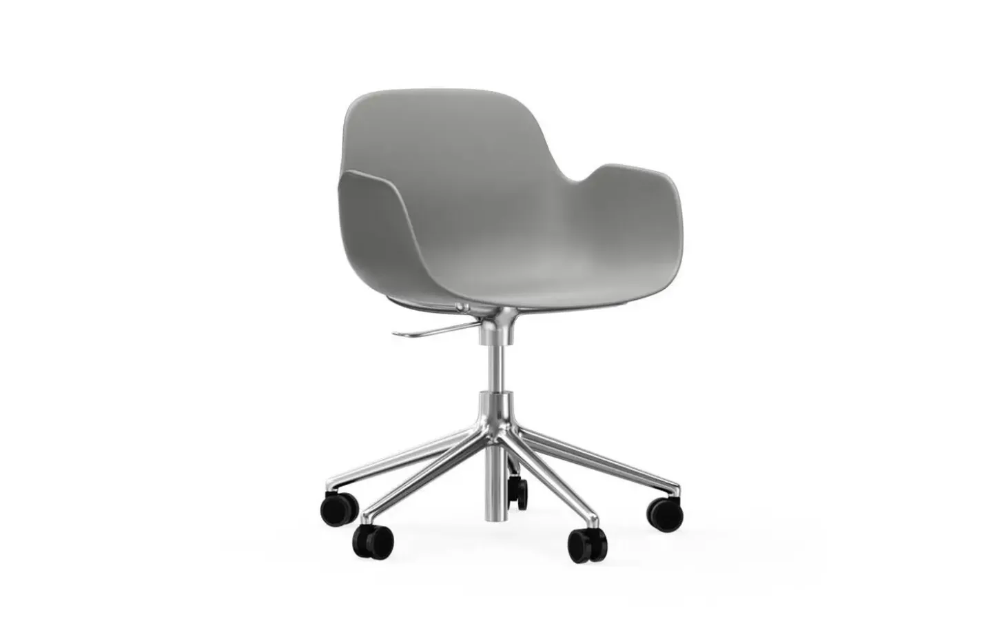 Normann Copenhagen - Form Armchair Swivel 5W Gas Lift Alu