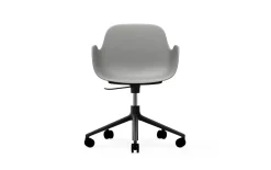 Normann Copenhagen - Form Armchair Swivel 5W Gas Lift Black Alu