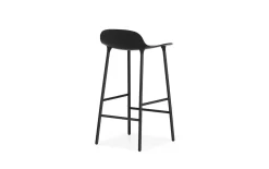 Normann Copenhagen - Form Barstol 65 cm - sort/sort