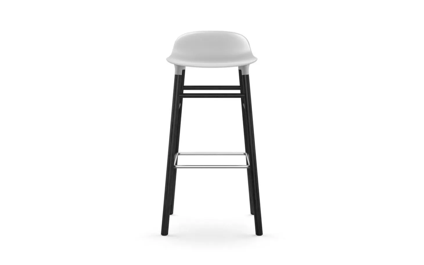 Normann Copenhagen - Form Barstool 75 cm Black Oak