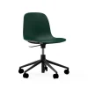 Normann Copenhagen - Form Chair Swivel 5W Gas Lift Black Alu