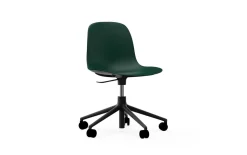 Normann Copenhagen - Form Chair Swivel 5W Gas Lift Black Alu