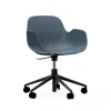 Normann Copenhagen - Form Armchair Swivel 5W Gas Lift Black Alu