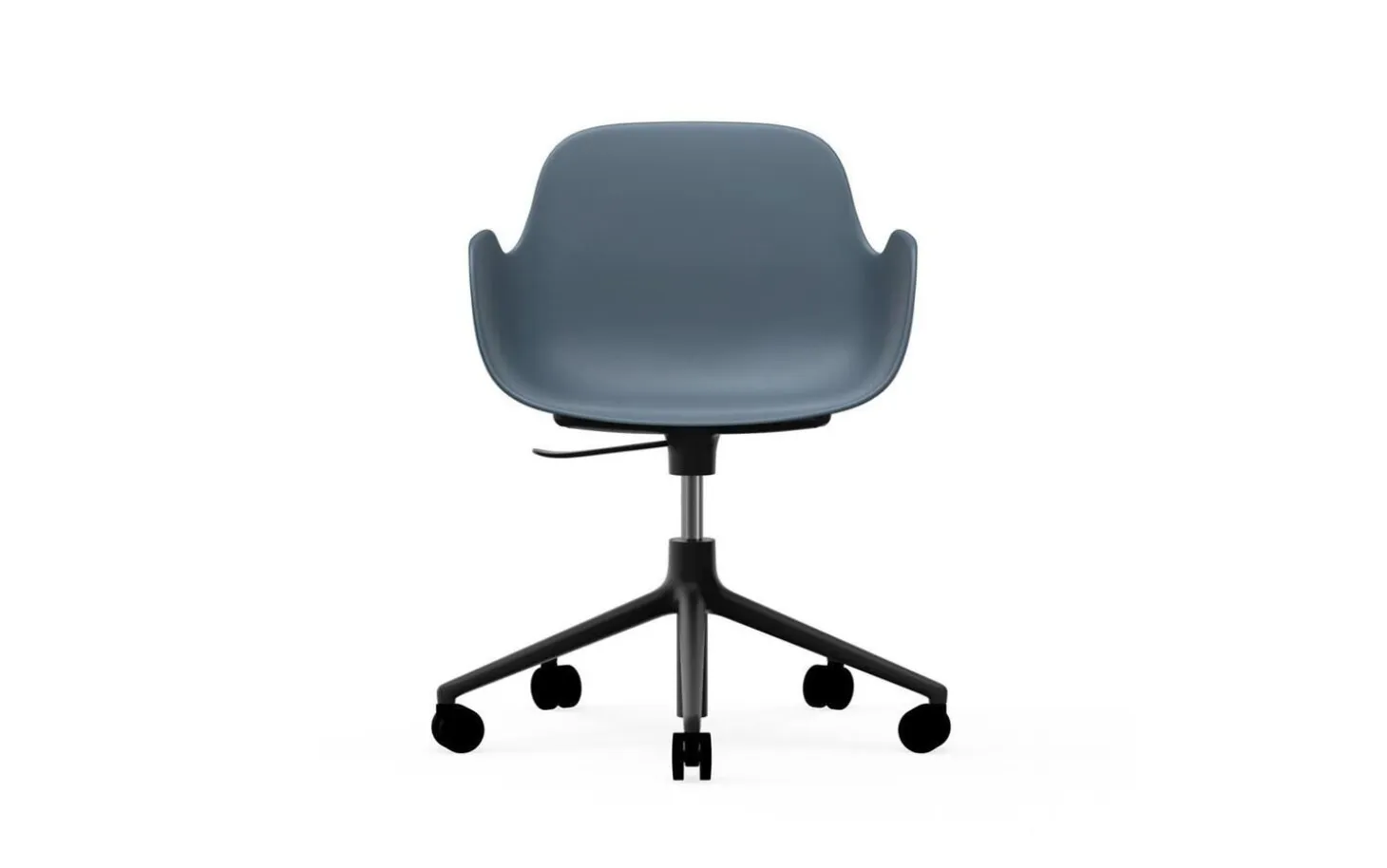 Normann Copenhagen - Form Armchair Swivel 5W Gas Lift Black Alu