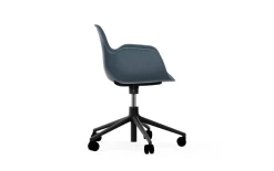 Normann Copenhagen - Form Armchair Swivel 5W Gas Lift Black Alu