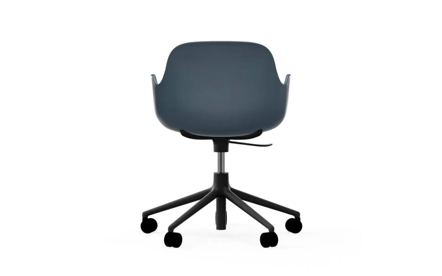 Normann Copenhagen - Form Armchair Swivel 5W Gas Lift Black Alu