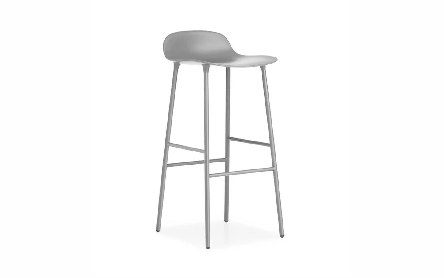 Normann Copenhagen - Form Barstool 75 cm Steel