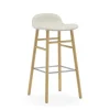 Normann Copenhagen - Form Barstool 75 cm Full Upholstery Oak