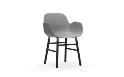 Normann Copenhagen - Form Armchair Black Oak