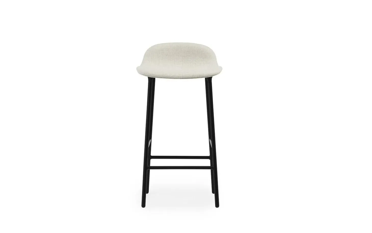 Normann Copenhagen - Form Barstool 65 cm Full Upholstery Steel