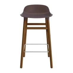 Normann Copenhagen - Form Barstool 65 cm - Brun/Valnød