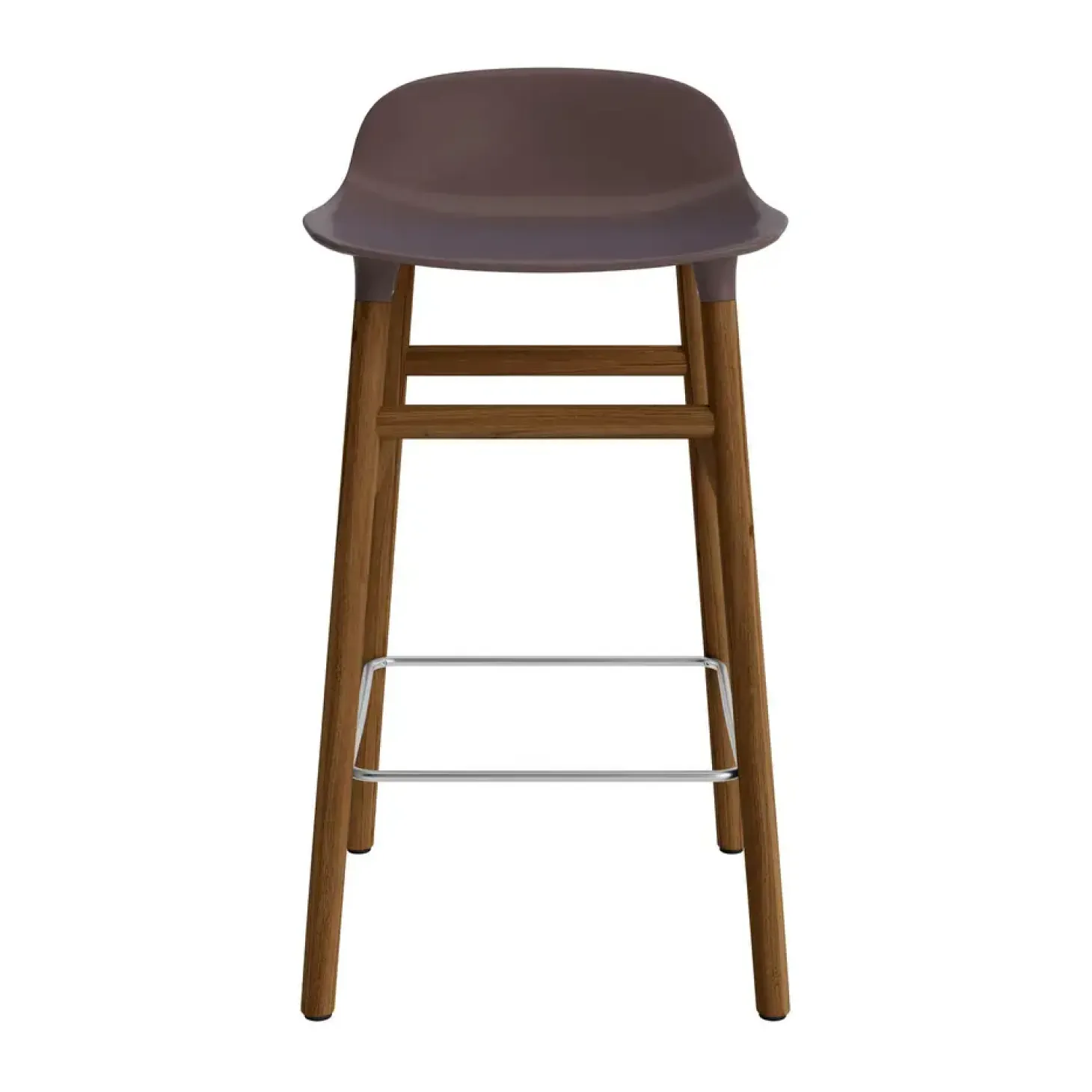 Normann Copenhagen - Form Barstool 65 cm - Brun/Valnød