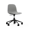 Normann Copenhagen - Form Chair Swivel 5W Gas Lift Black Alu