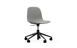 Normann Copenhagen - Form Chair Swivel 5W Gas Lift Black Alu