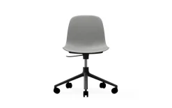 Normann Copenhagen - Form Chair Swivel 5W Gas Lift Black Alu