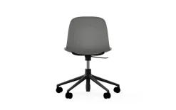 Normann Copenhagen - Form Chair Swivel 5W Gas Lift Black Alu