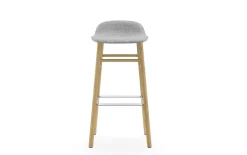 Normann Copenhagen - Form Barstool 75 cm Full Upholstery Oak