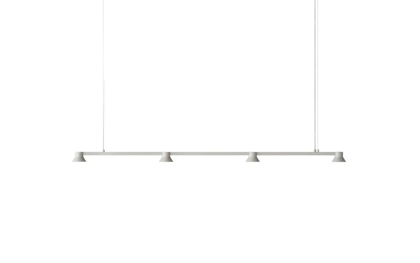 Normann Copenhagen - Hat Lamp Linear Large EU - Warm Grey
