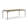 Normann Copenhagen - Havebord - Vig Robinie - 90x200 - Mørke grøn