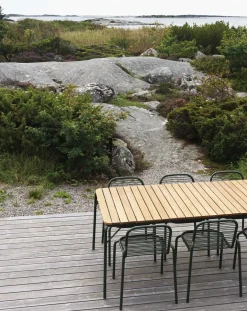 Normann Copenhagen - Havebord - Vig Robinie - 90x200 - Mørke grøn