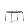 Normann Copenhagen - Havebord - Vig Robinie - 55x45 - Grå