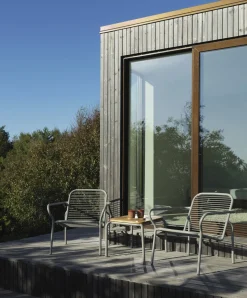 Normann Copenhagen - Havebord - Vig Robinie - 55x45 - Grå