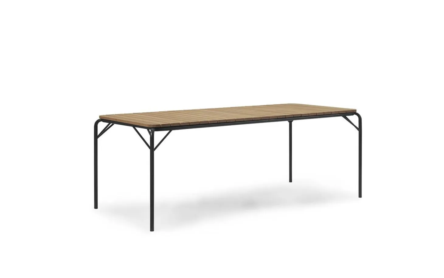 Normann Copenhagen - Havebord - Vig Robinie - 90x200 - Sort
