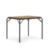 Normann Copenhagen - Havebord - Vig Robinie - 90x80 - Sort