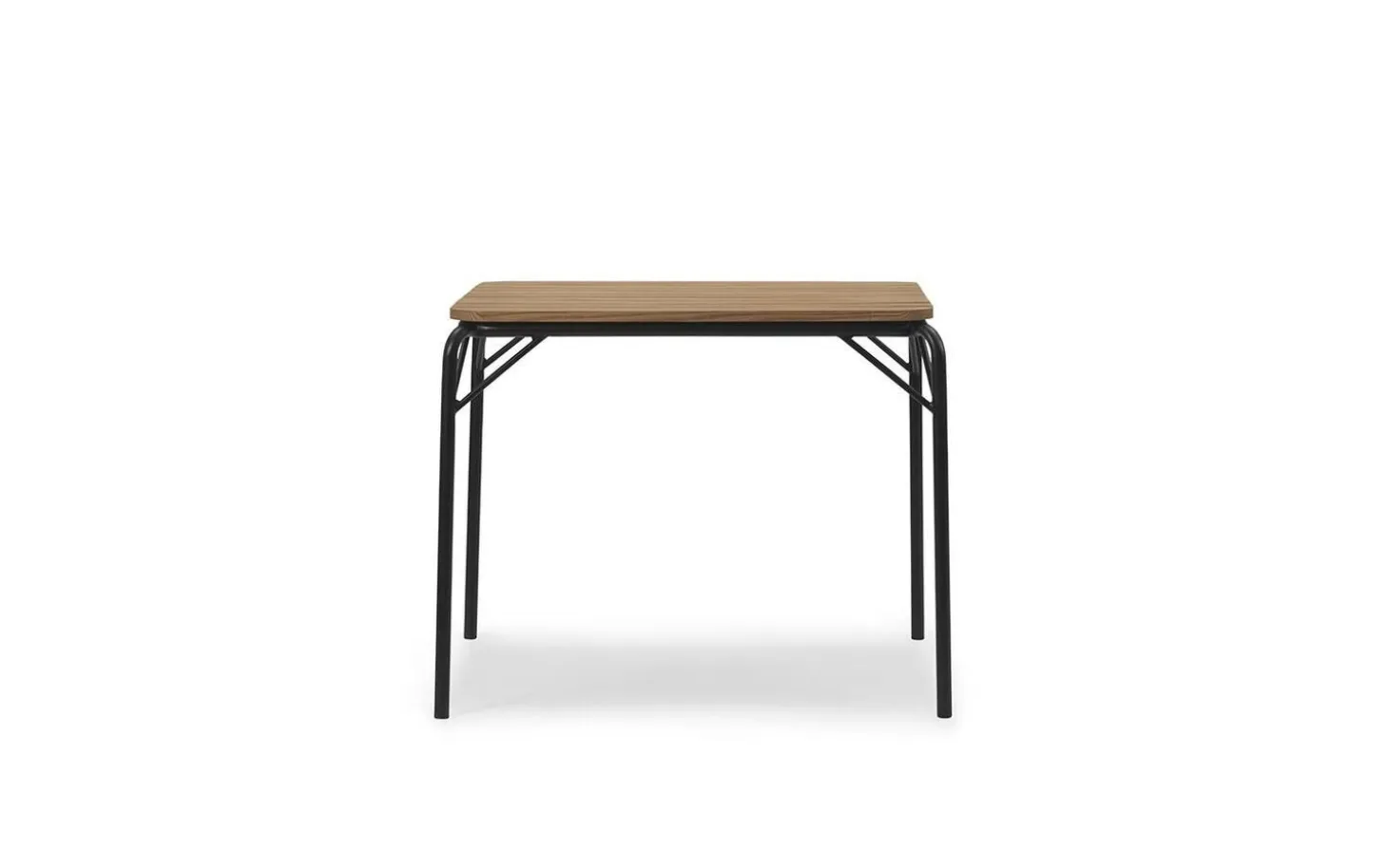 Normann Copenhagen - Havebord - Vig Robinie - 90x80 - Sort
