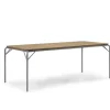 Normann Copenhagen - Havebord - Vig Robinie - 90x200 - Grå