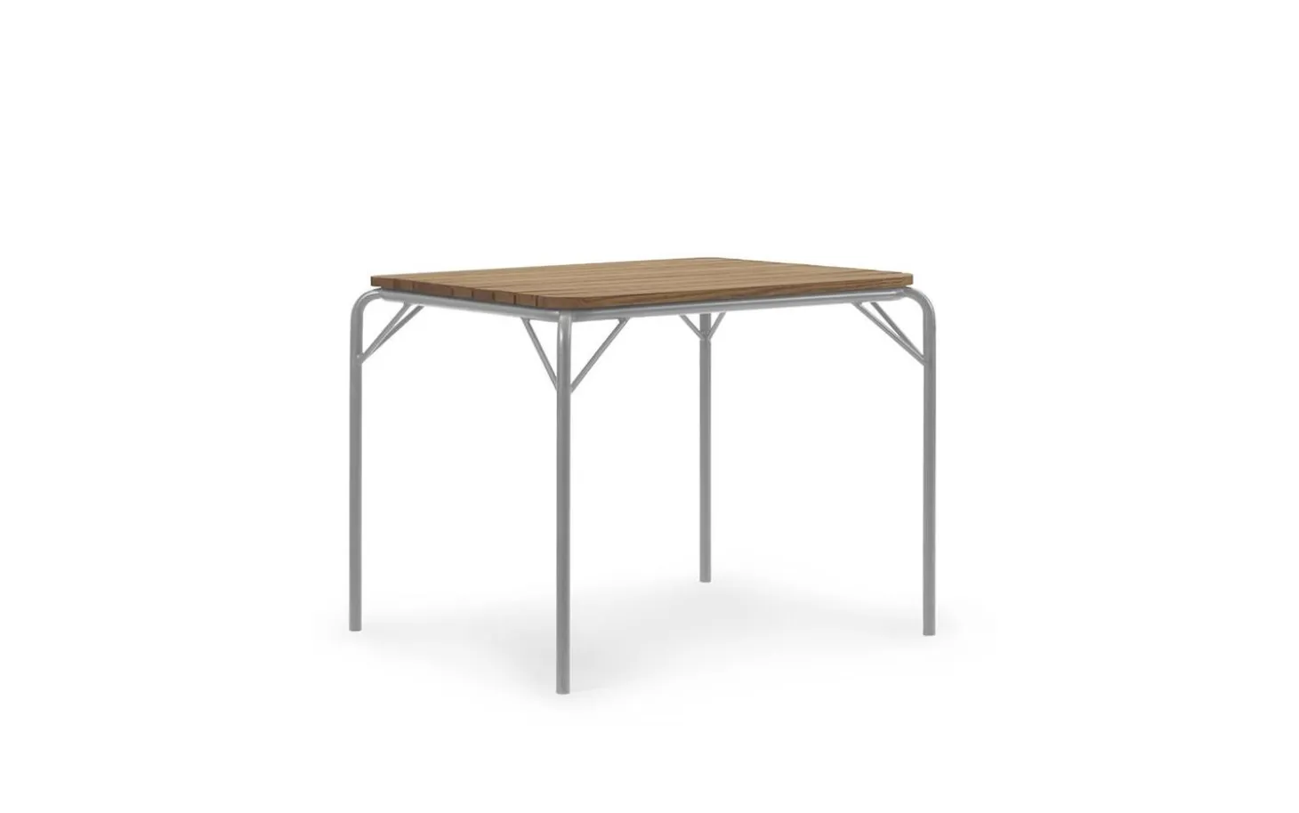 Normann Copenhagen - Havebord - Vig Robinie - 90x80 - Grå