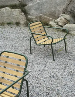 Normann Copenhagen - Havestol- Lounge stol - Vig Robinie - Mørke grøn