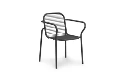 Normann Copenhagen - Havestol - armstol - Vig - Sort
