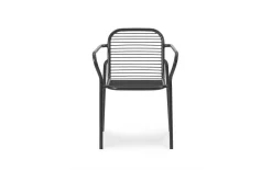 Normann Copenhagen - Havestol - armstol - Vig - Sort